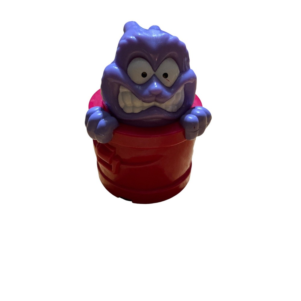Rare Vintage 2000 EEK THE CAT Purple 2" PVC Figure